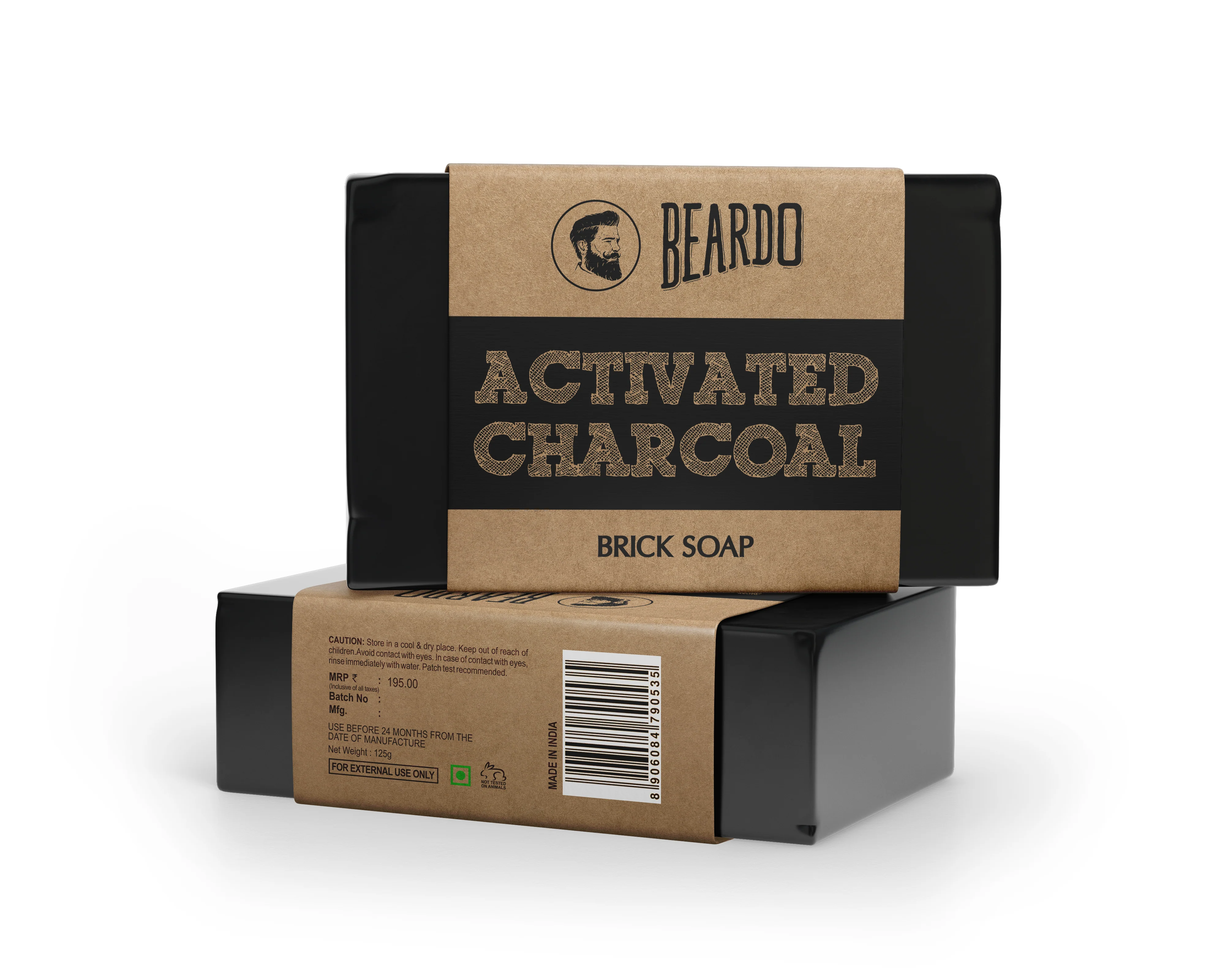 Activated Charcoal Brick Soap - Image 12