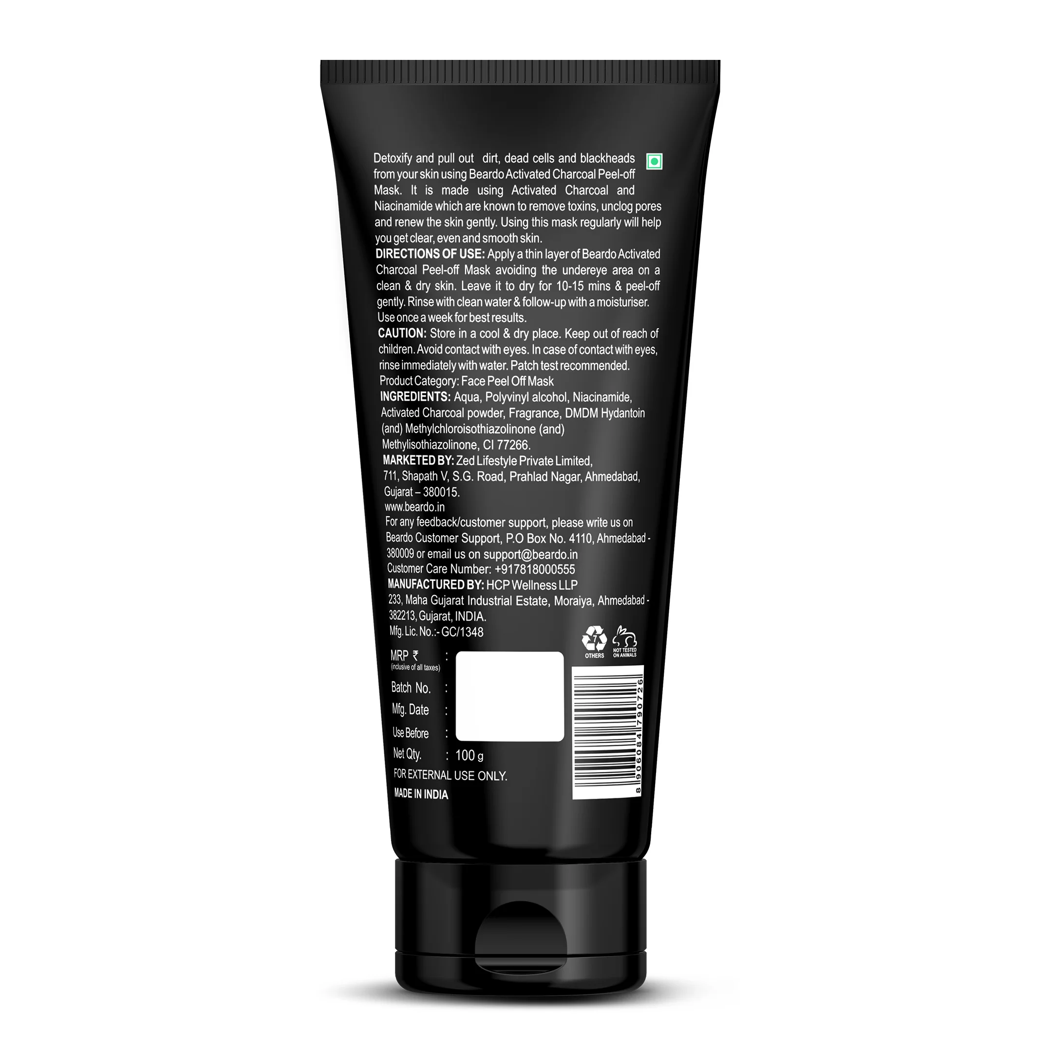Activated Charcoal Peel Off Mask - Image 7