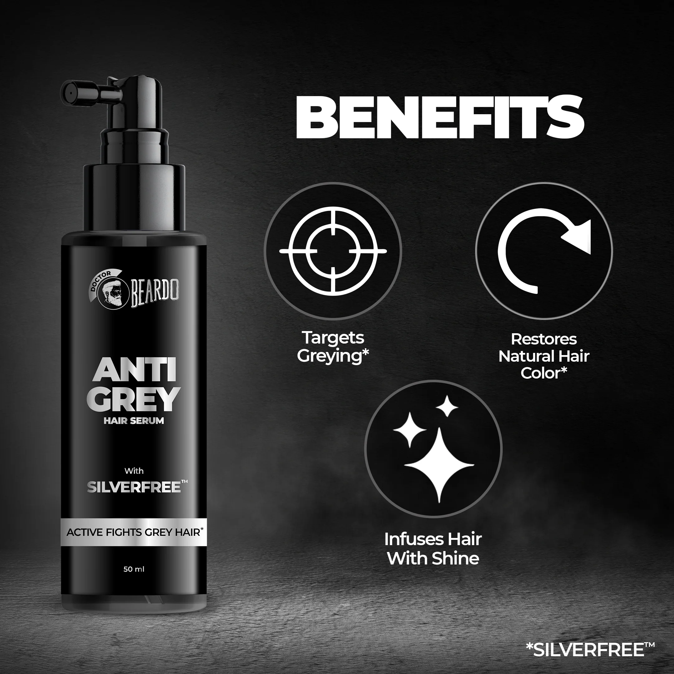 Anti Grey Hair Serum (Pack of 2) - Image 3