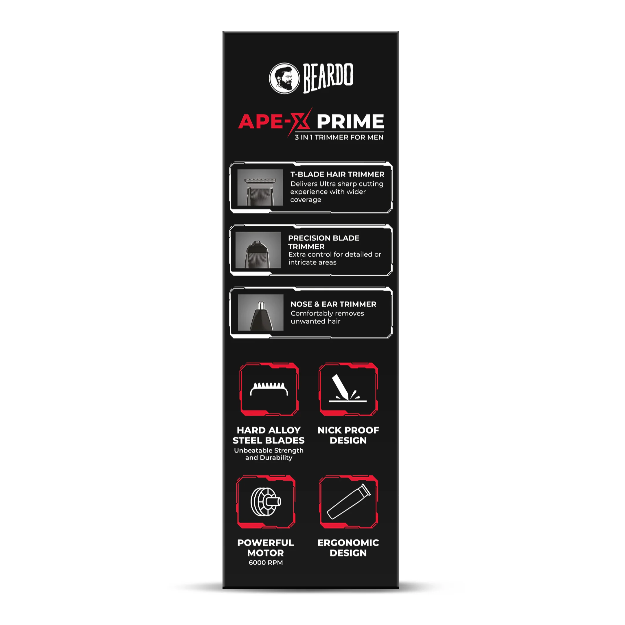 Ape-X Prime 3-in-1 Trimmer For Men - Image 13
