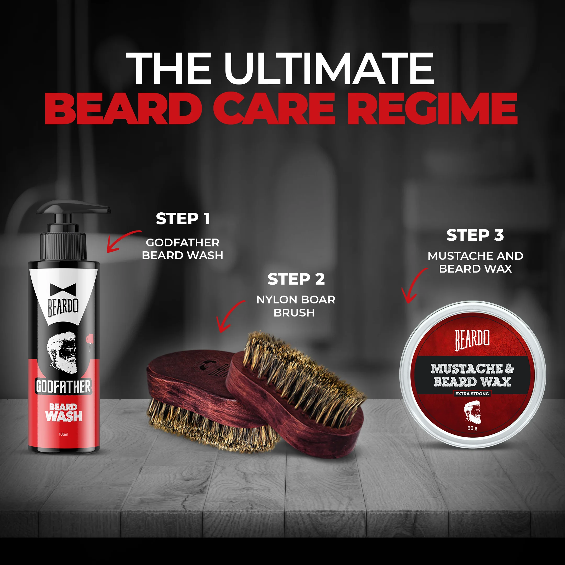 Beard & Mustache Wax - Extra Strong - Image 6