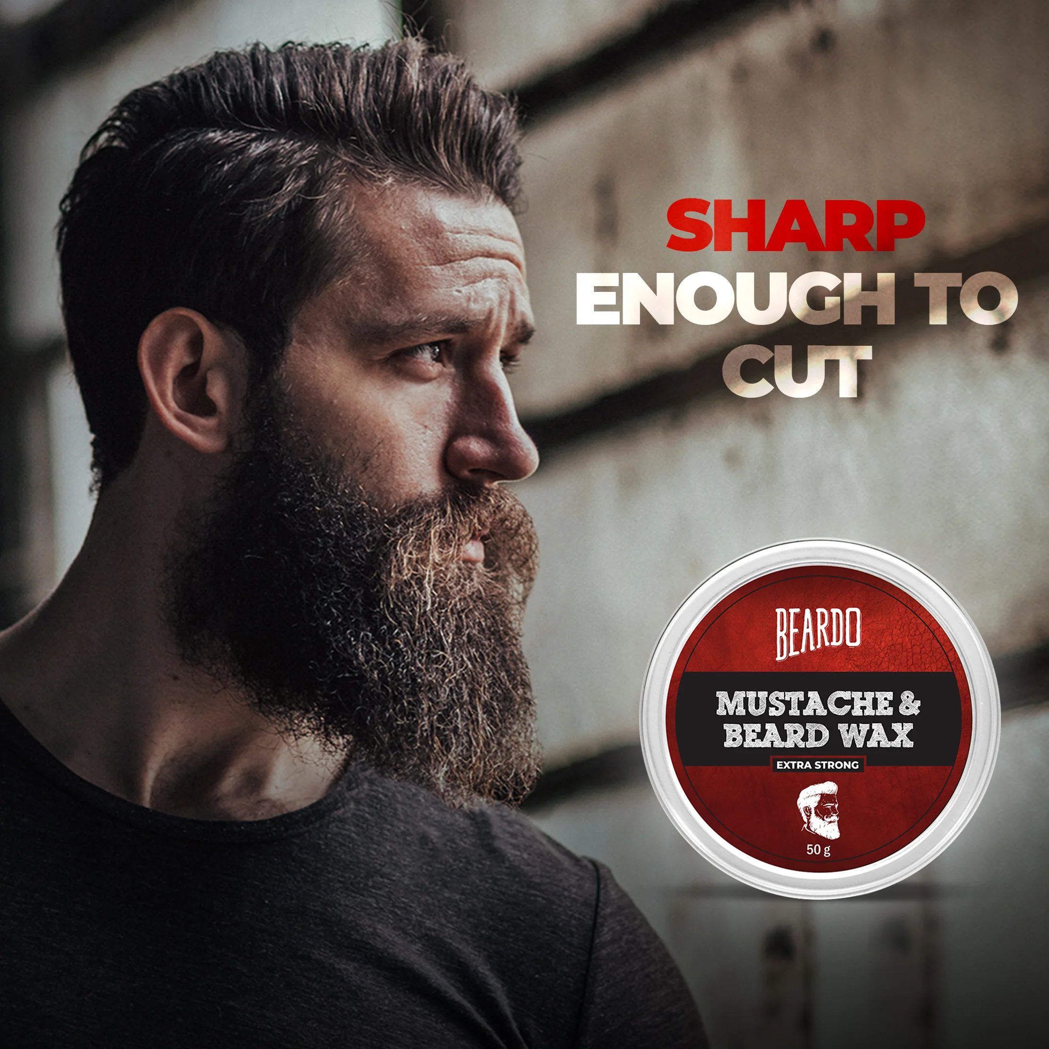 Beard & Mustache Wax - Extra Strong - Image 7