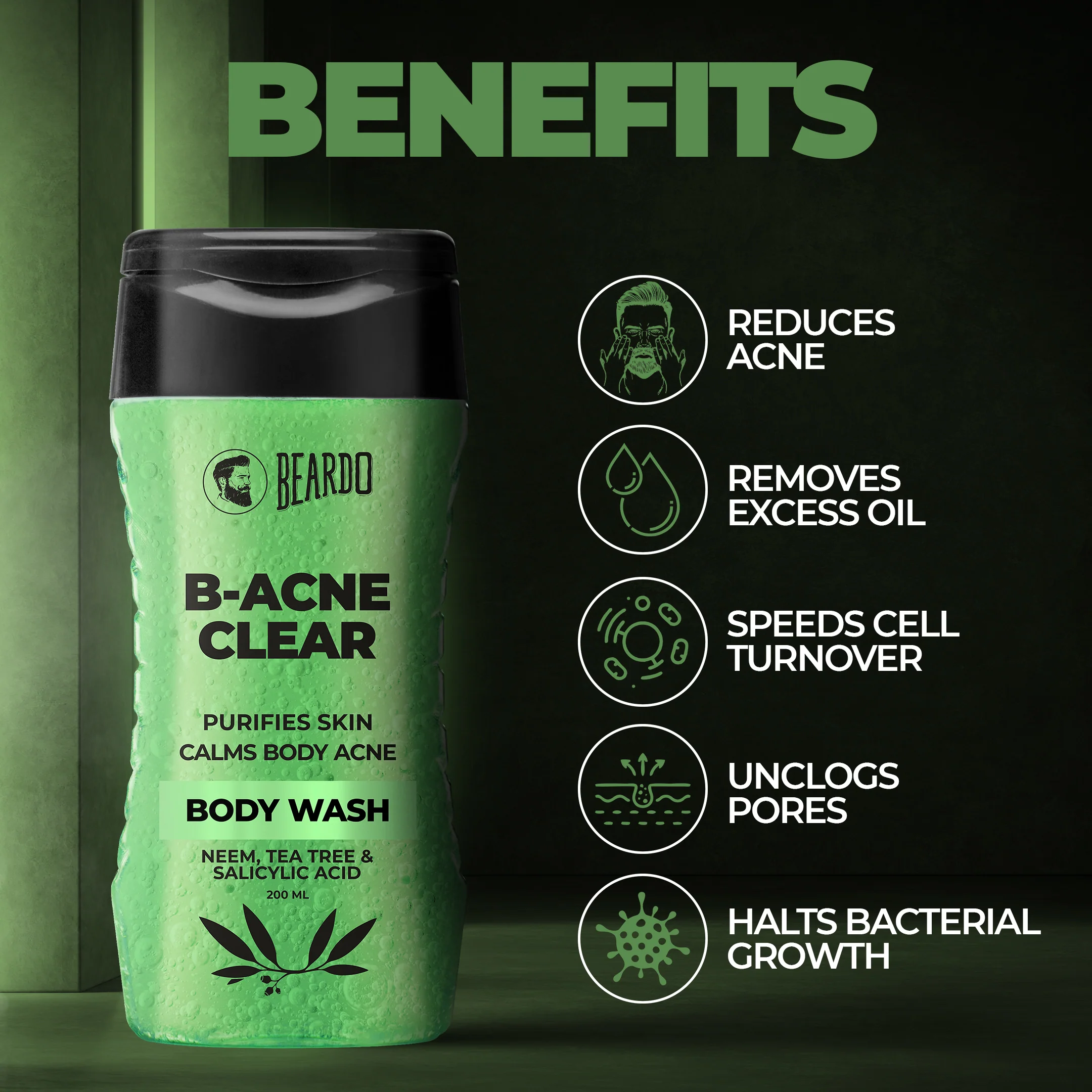 BODY-ACNE Clear Bodywash (Pack of 3) - Image 7