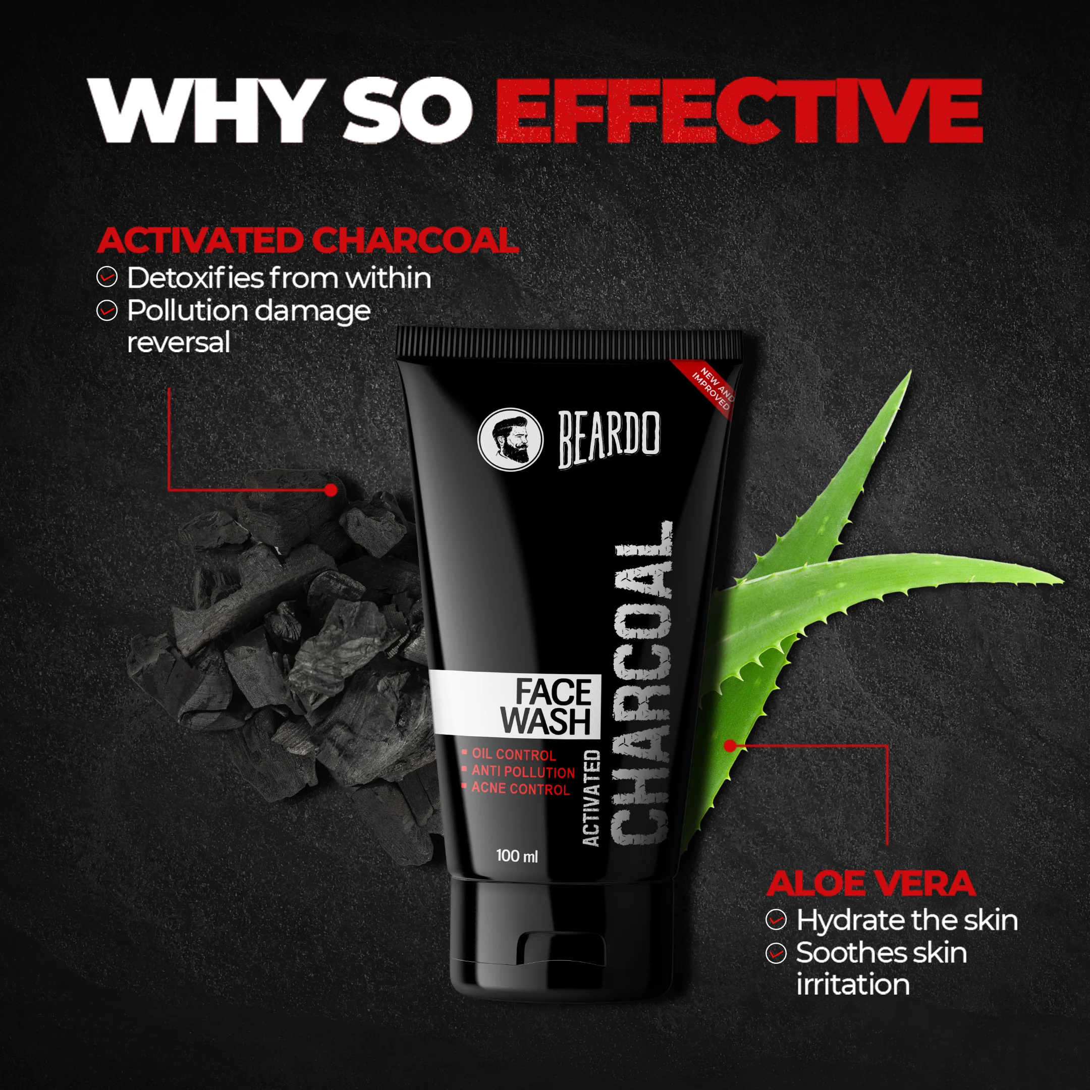 Charcoal Facewash & Charcoal Bodywash Combo - Image 8