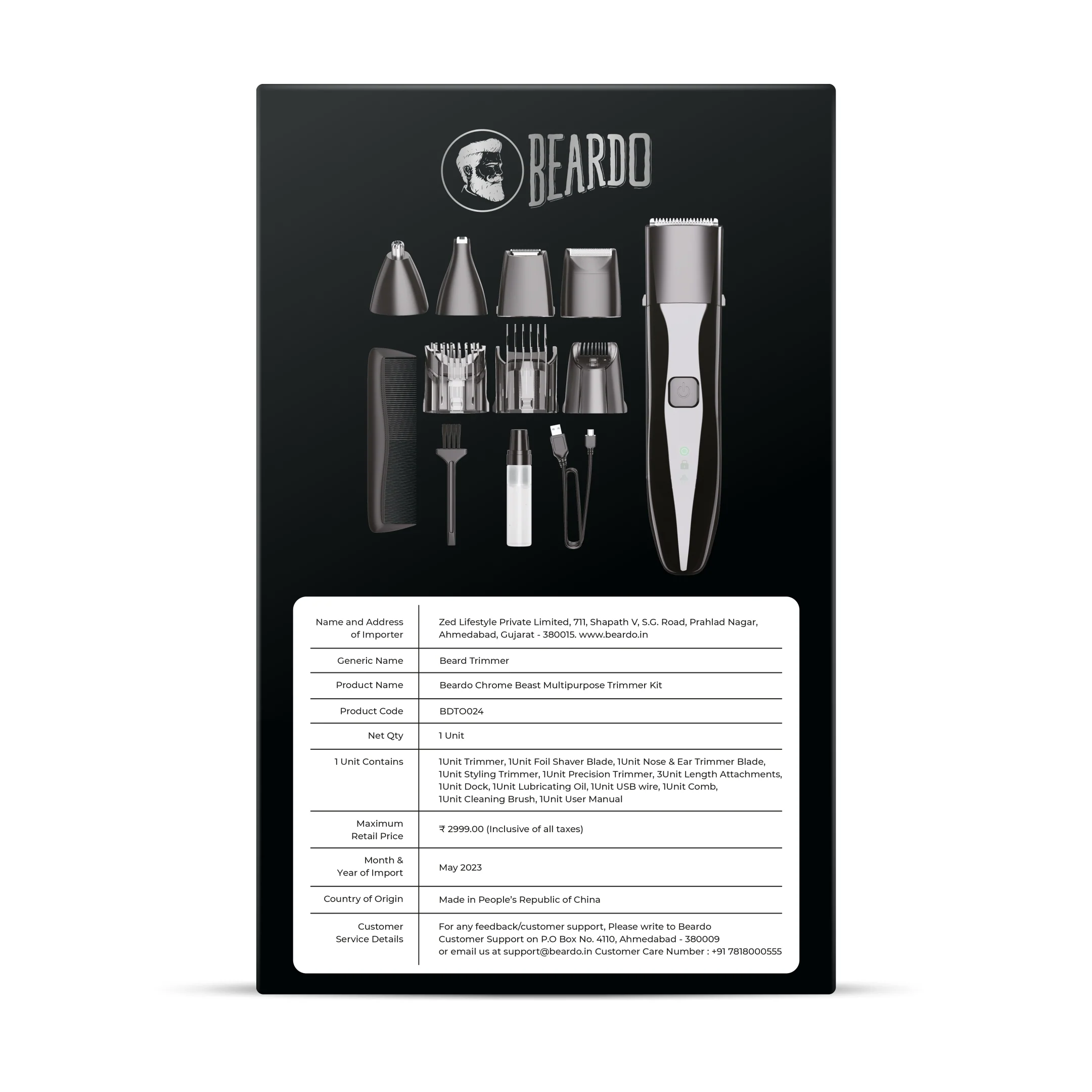 Chrome Beast Grooming Kit - Image 10