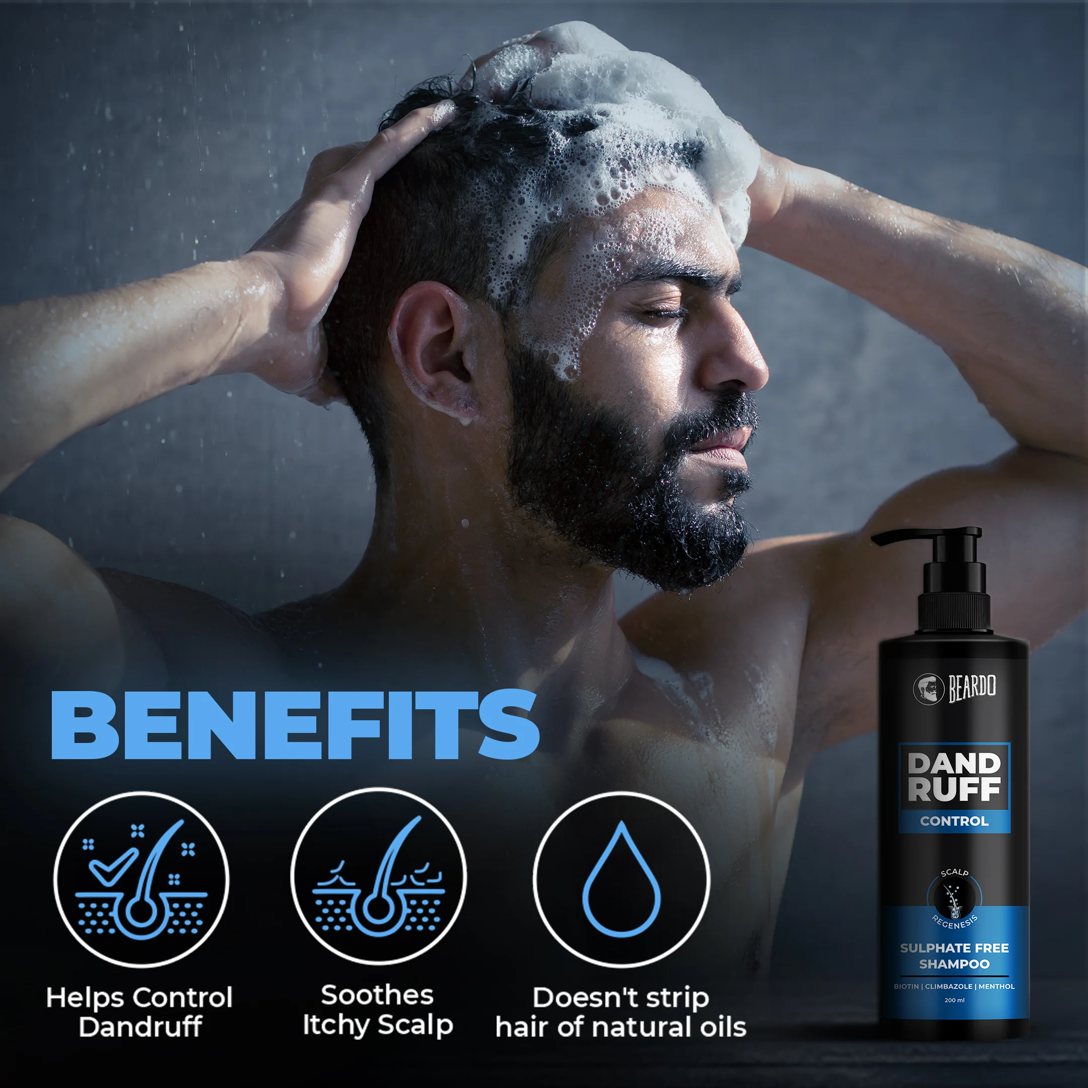 Dandruff Control Sulphate Free Shampoo - Image 5