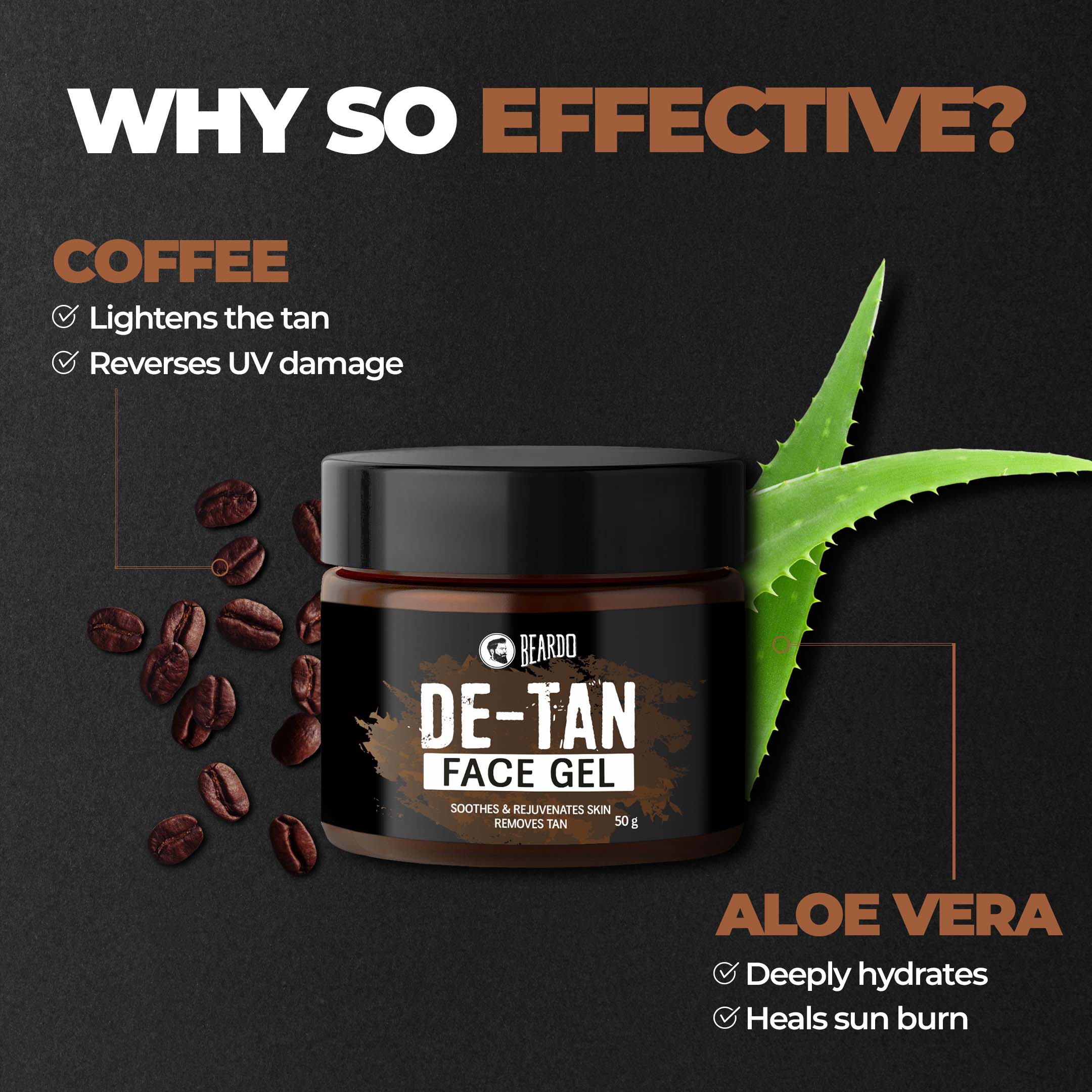 De-Tan Face Gel for Men - Image 5