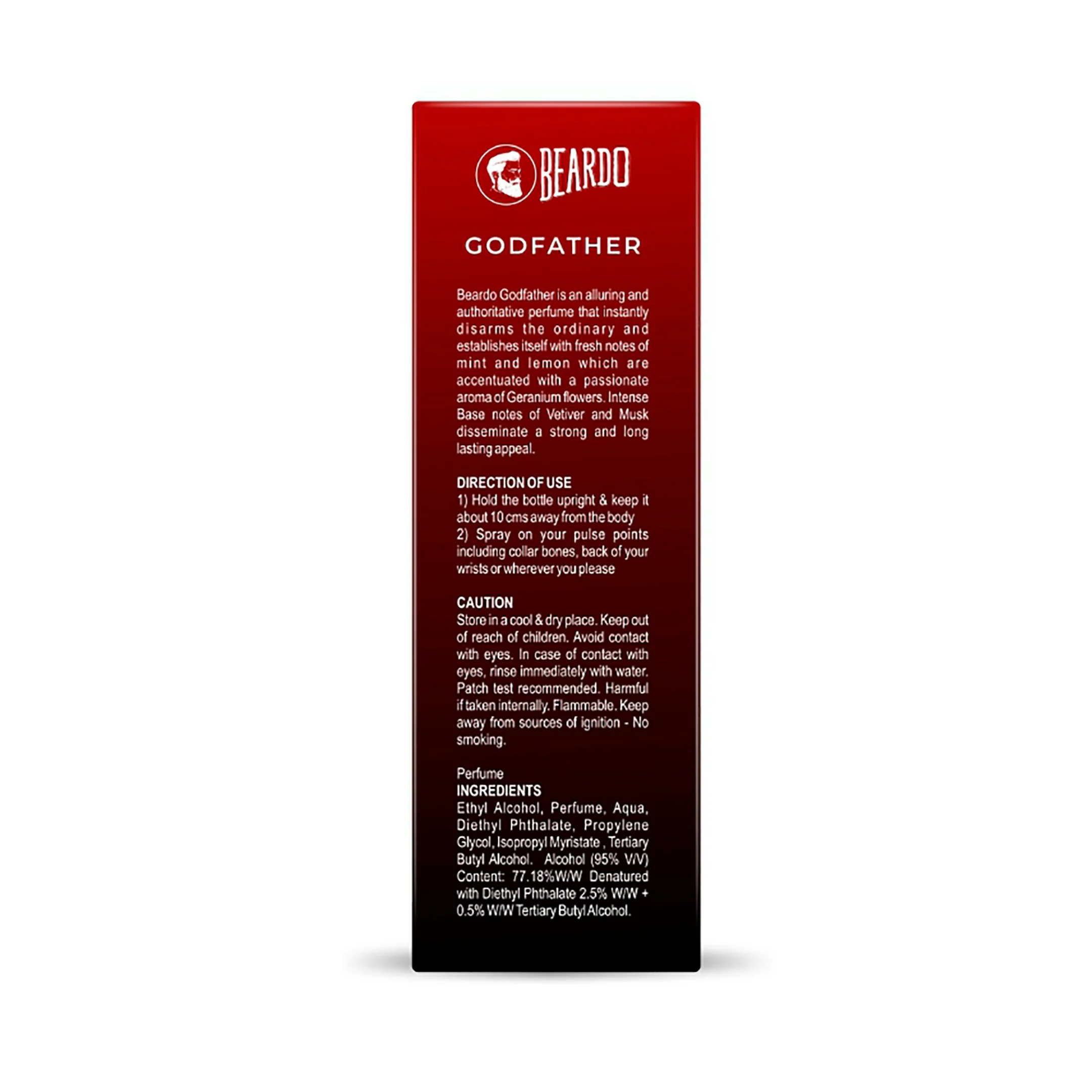 Godfather Perfume (100ml) & Godfather Beard Oil (30ml) Combo - Image 11