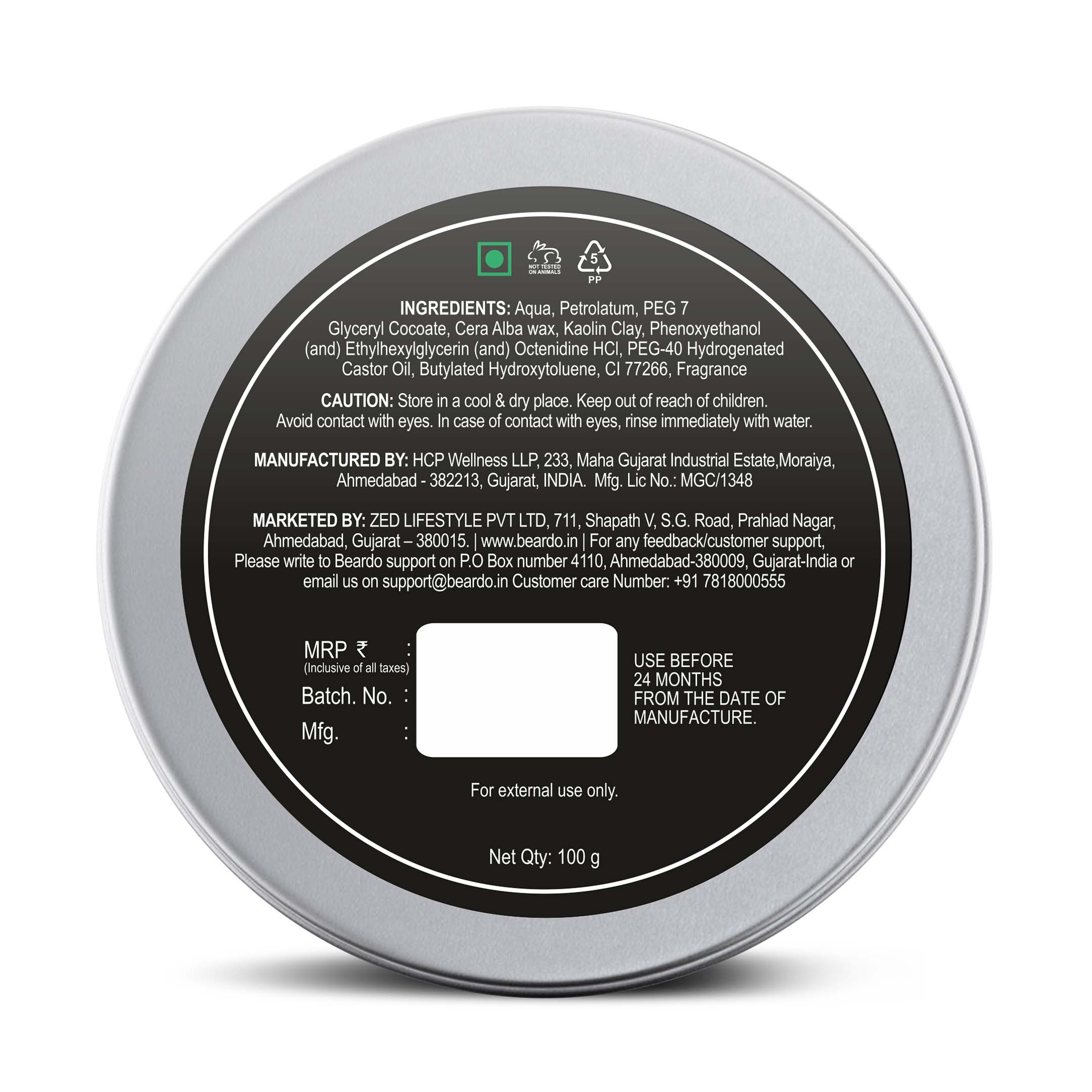 HAIR CLAY Wax - Strong Hold - Image 8