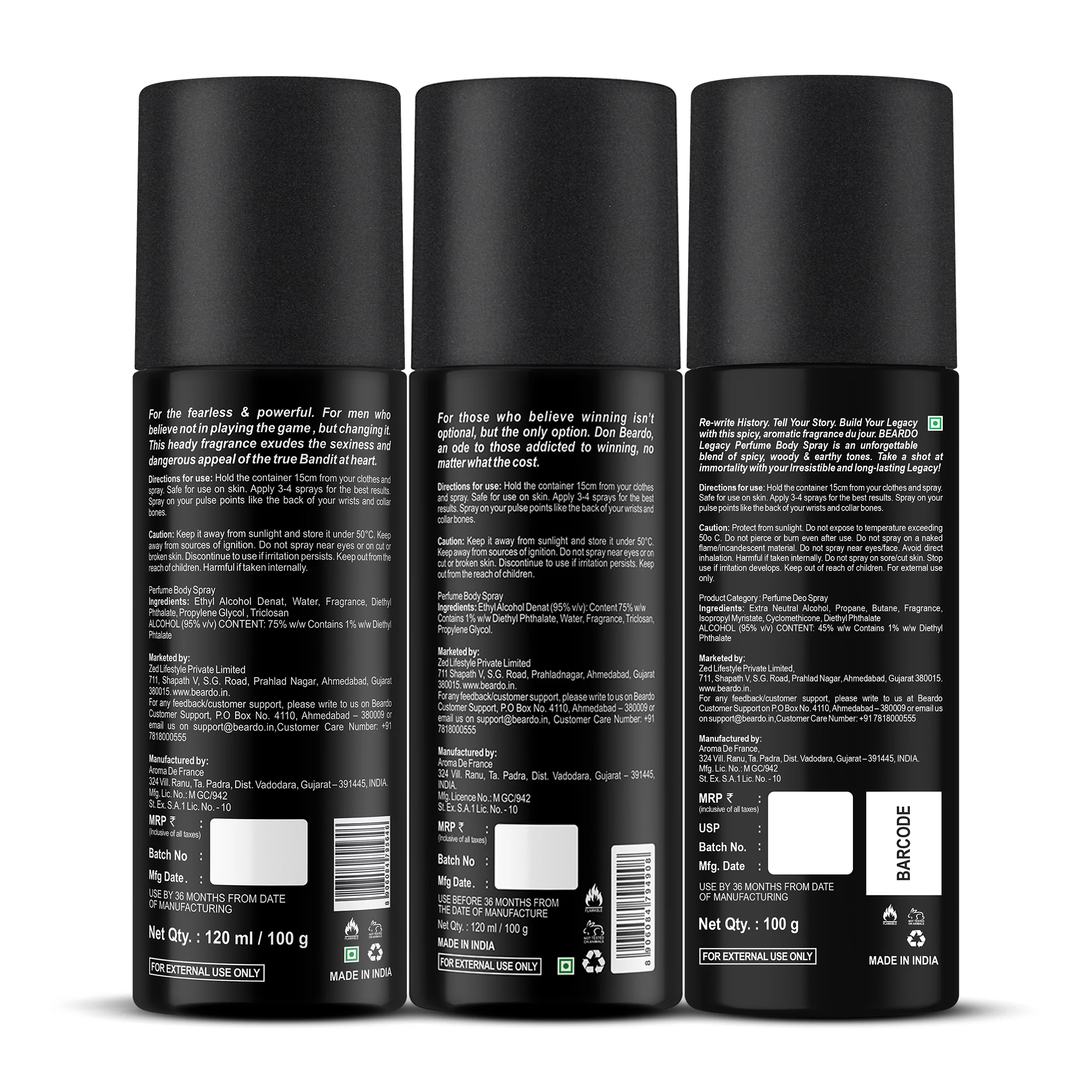 Iconic Perfume Body Spray Trio - Image 11
