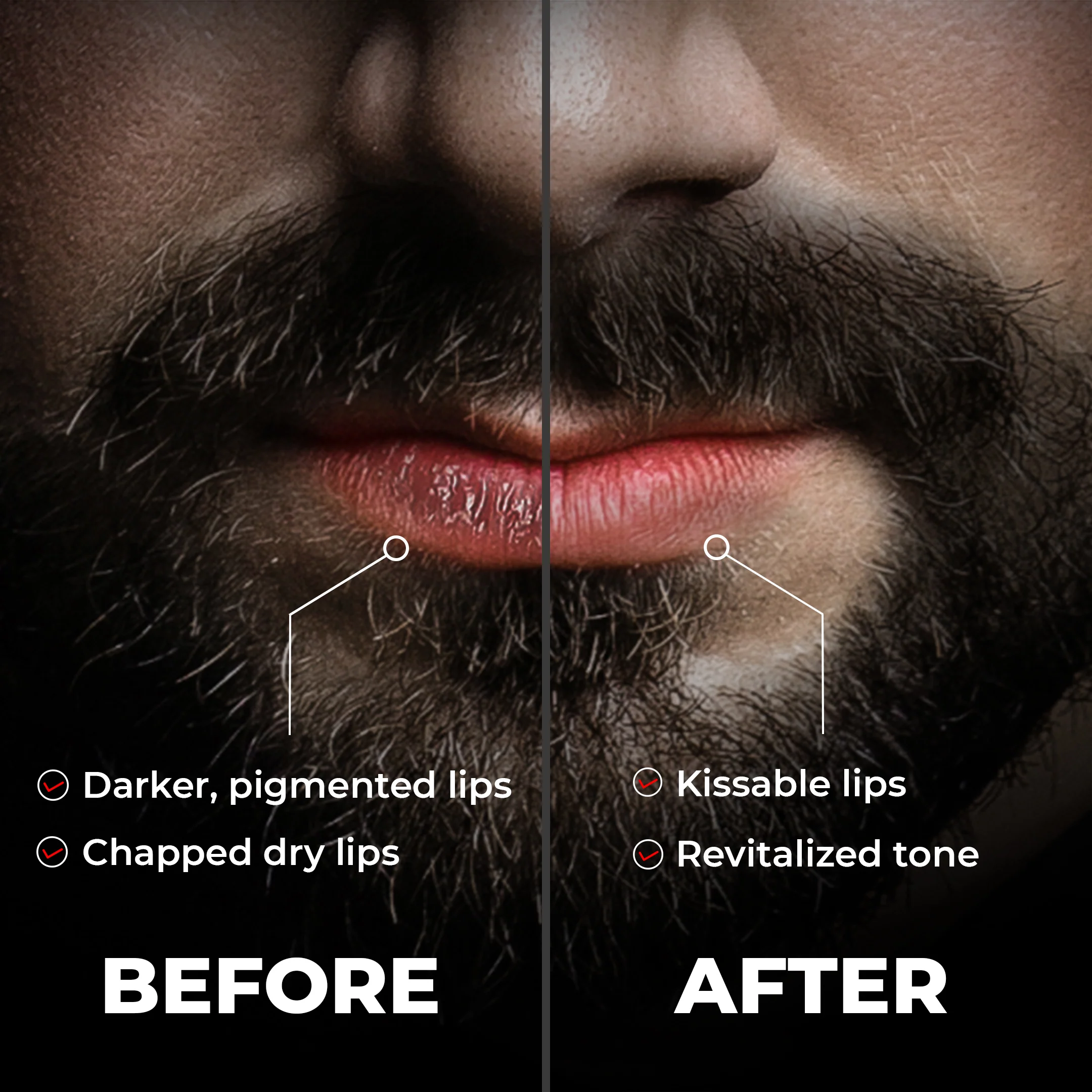 Lip Lightener For Men (7g) - Image 6