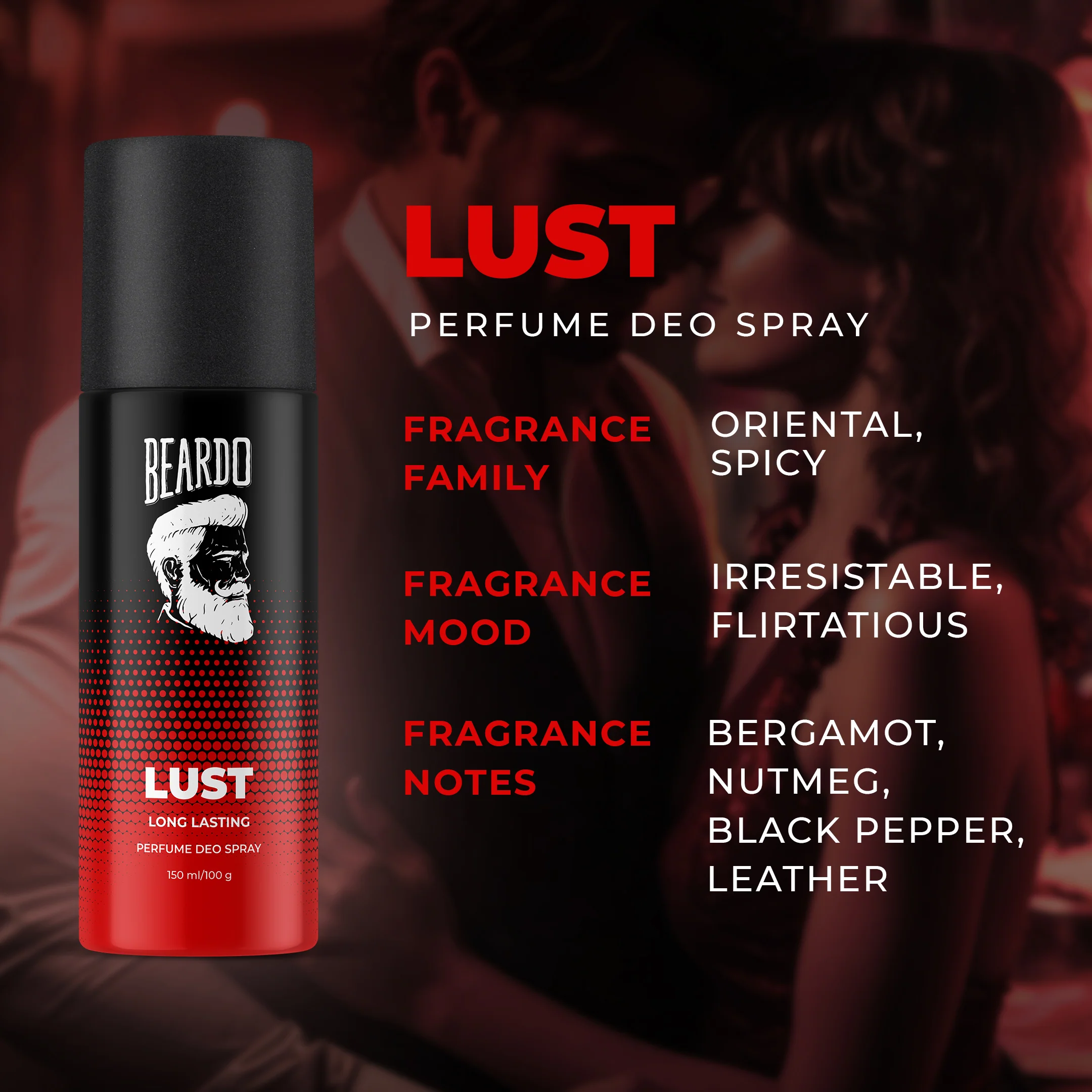Lust Perfume Deo Spray (150ml) - Image 3