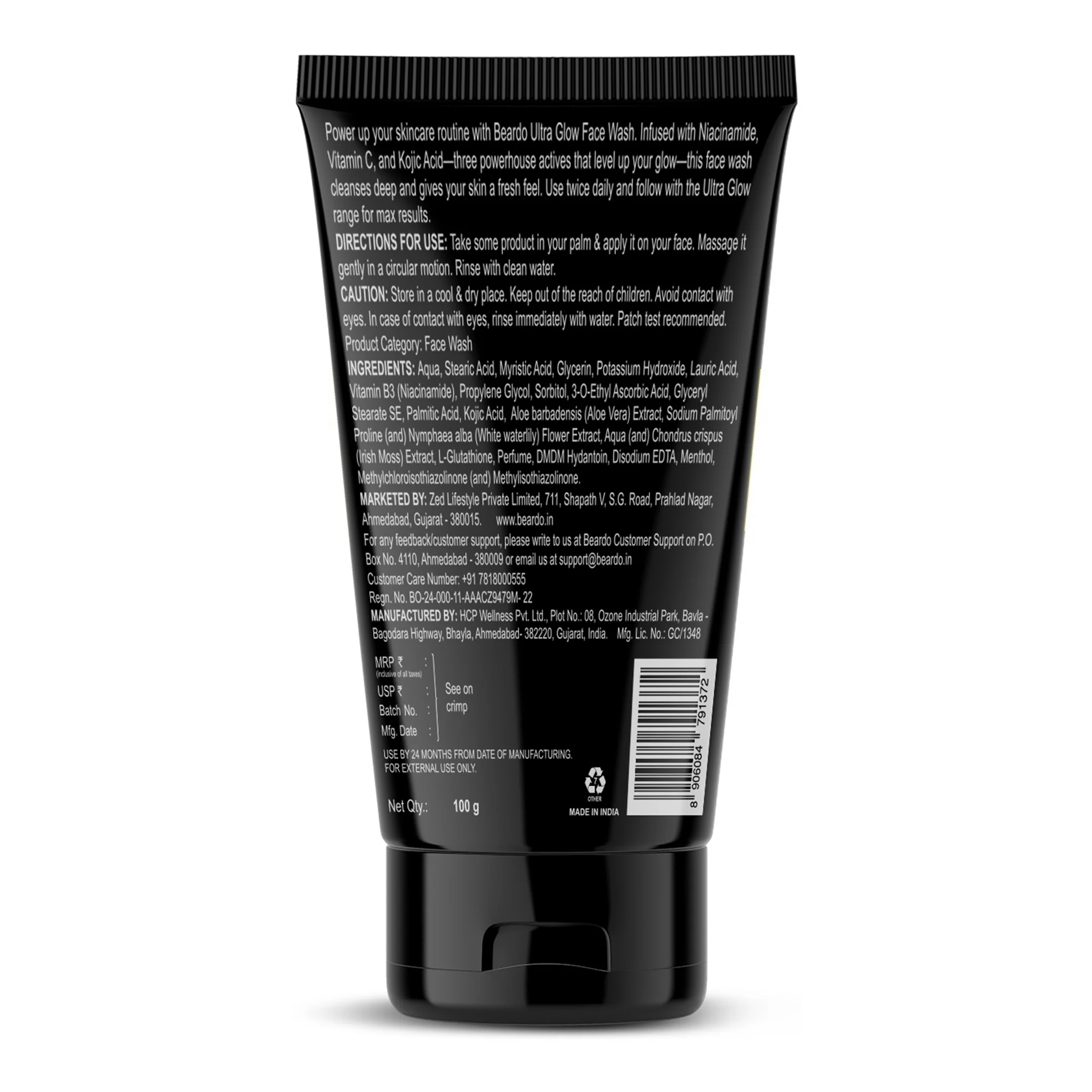 Ultraglow Facewash for Men - Image 9