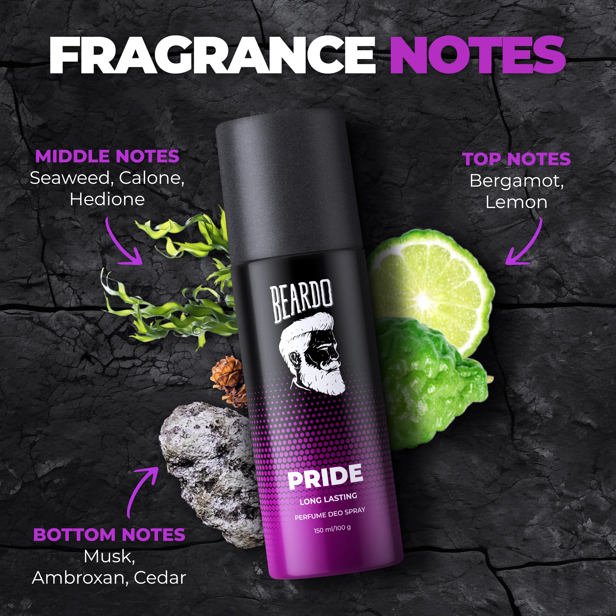 Pride Perfume Deo Spray (150ml) - Image 4