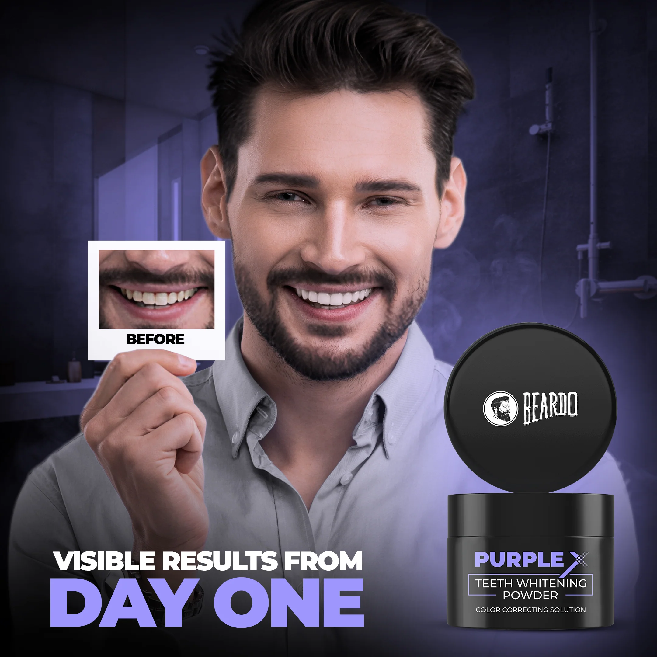 Purple X Teeth Whitening Powder (50g) - Image 4