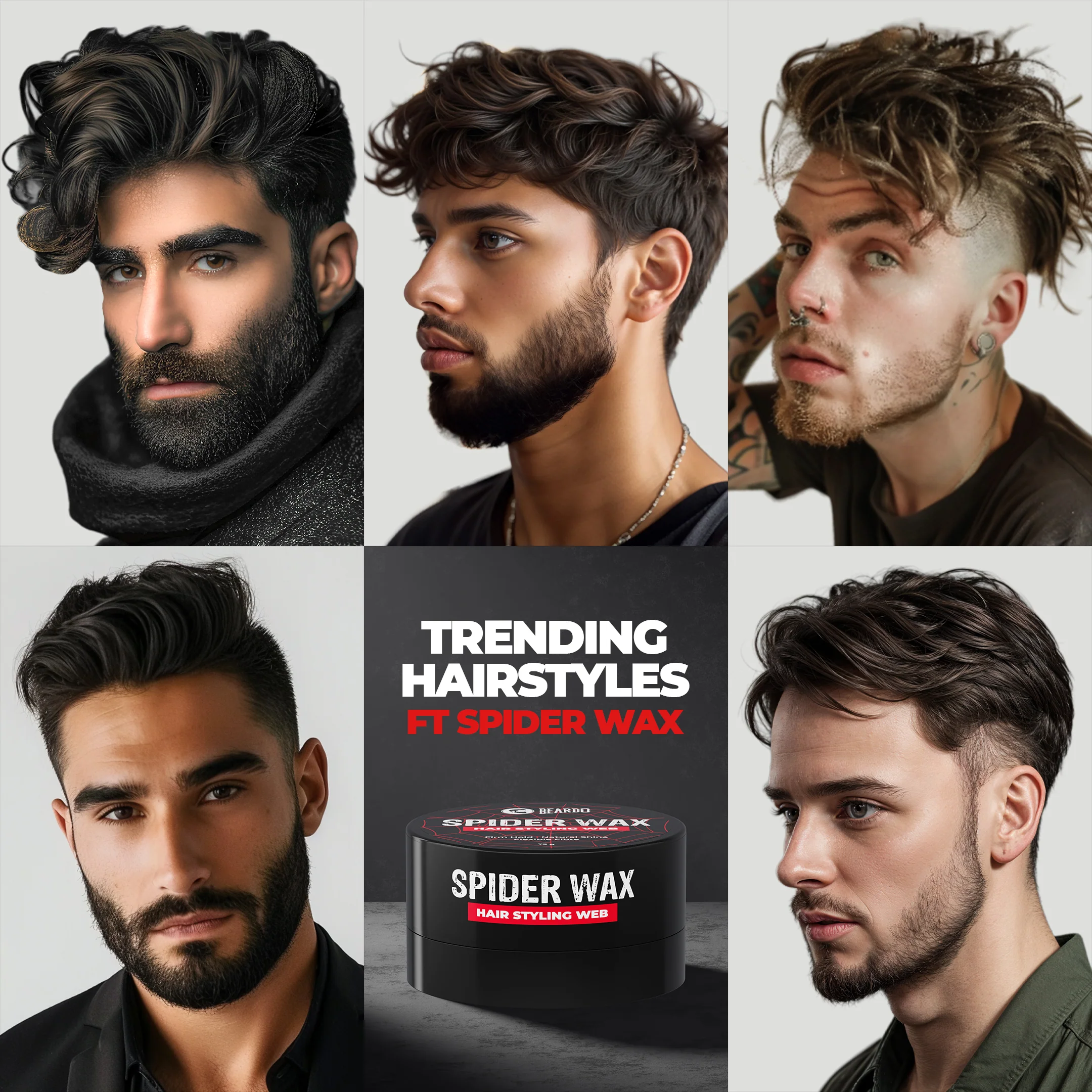 Spider Wax Hair Styling Web (75g) - Image 3
