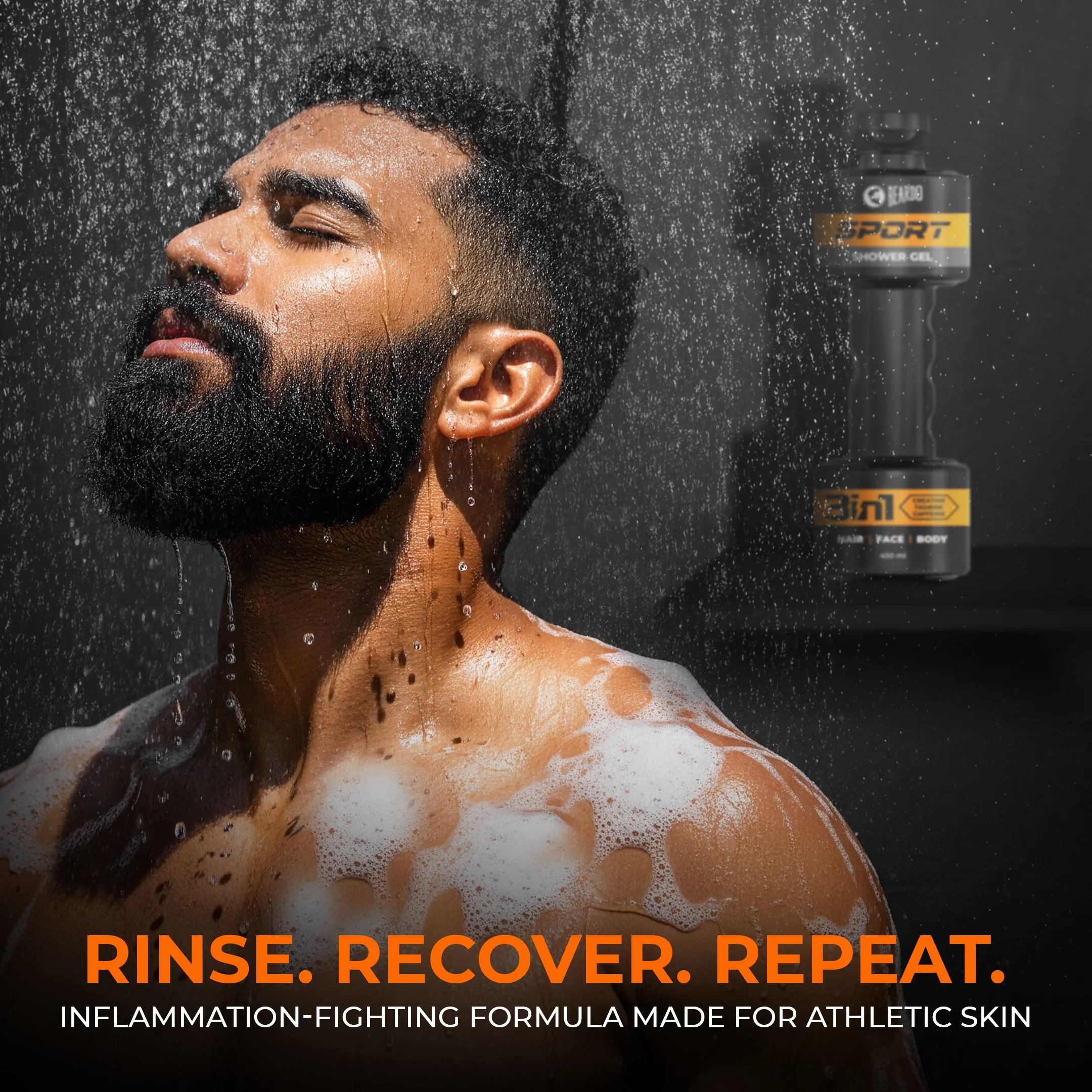 Sport 3-in-1 Body Wash Shower Gel (450ml) - Image 6