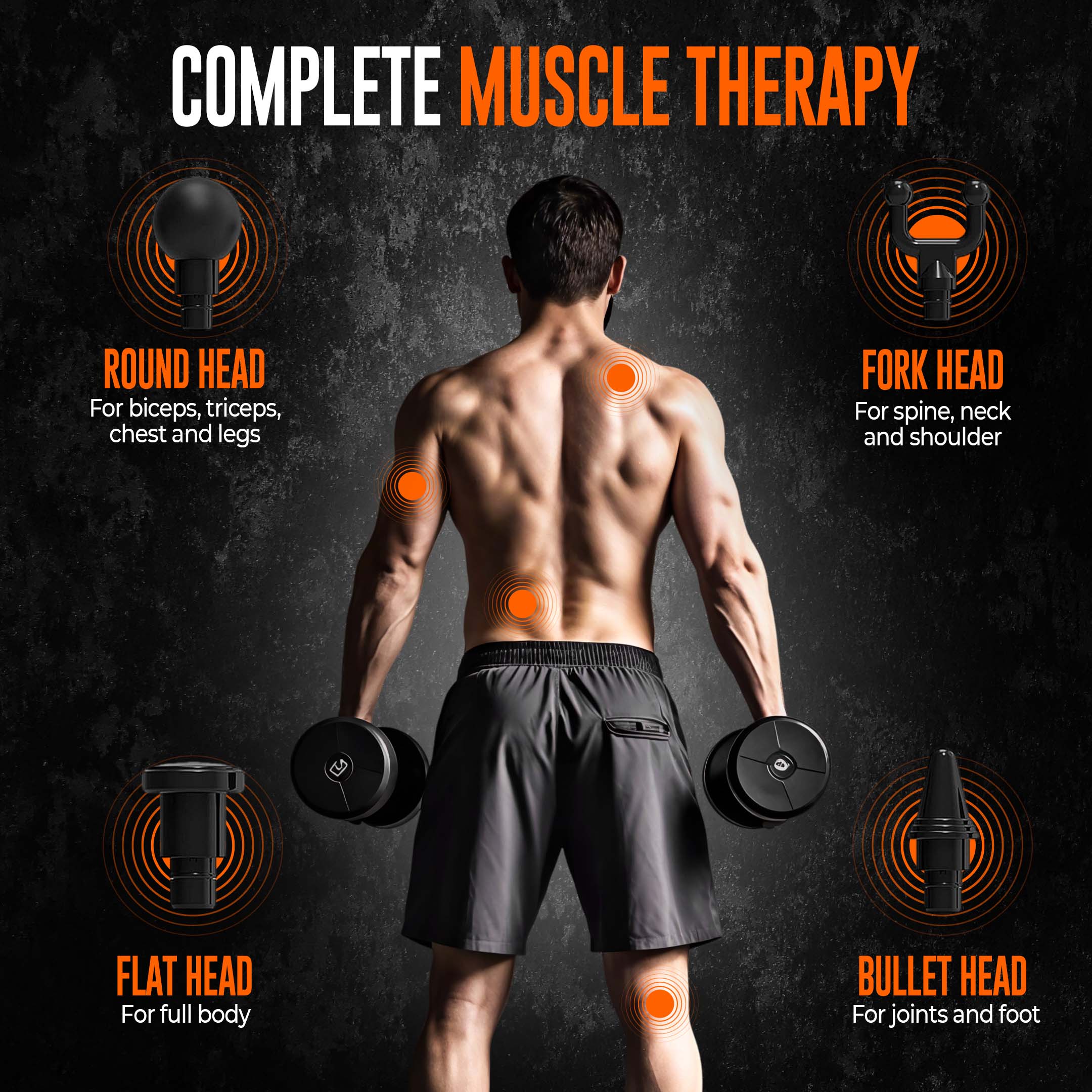 Sport Deep Tissue Massage Gun - Image 4