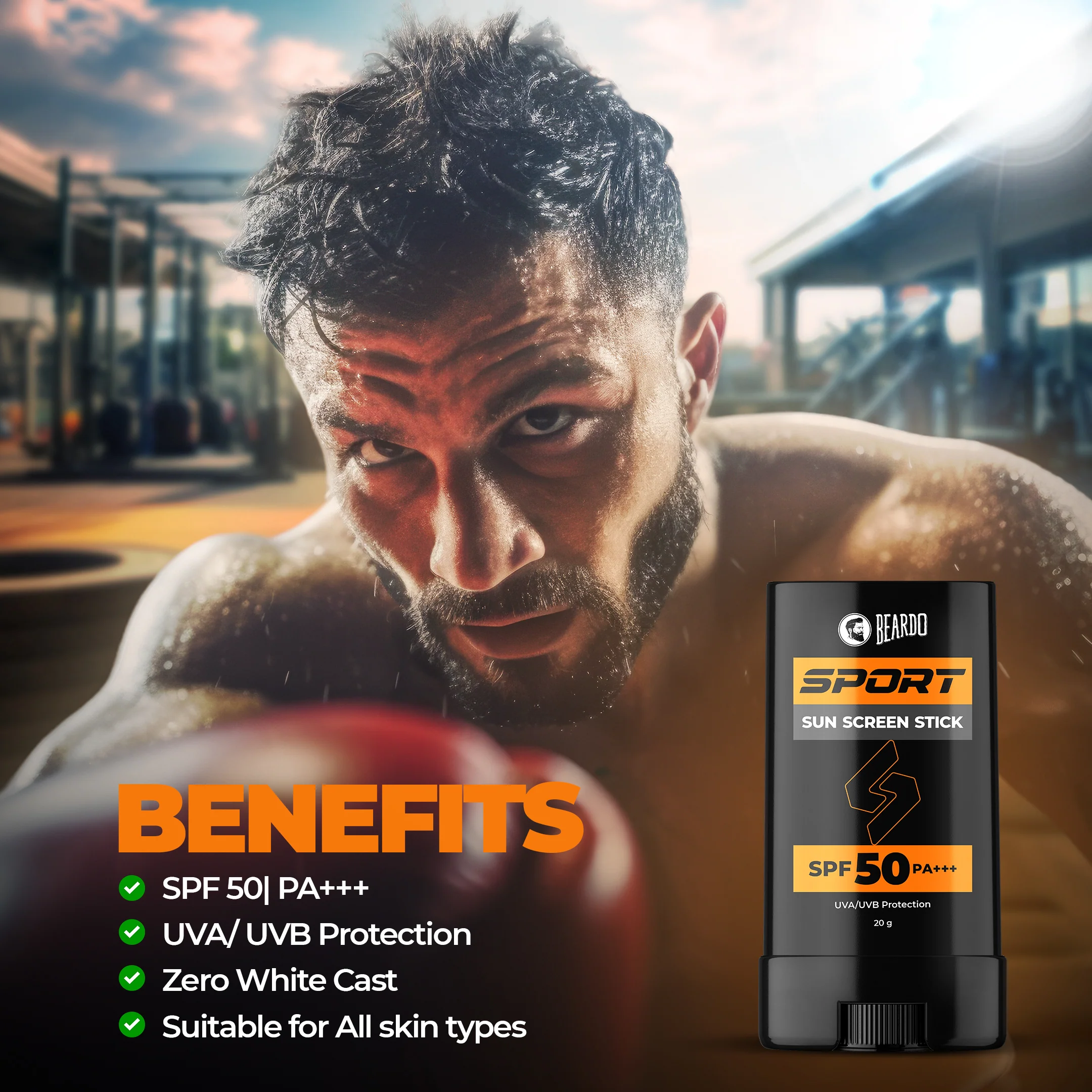 Sport Sunscreen Stick SPF50 (20g) - Image 8