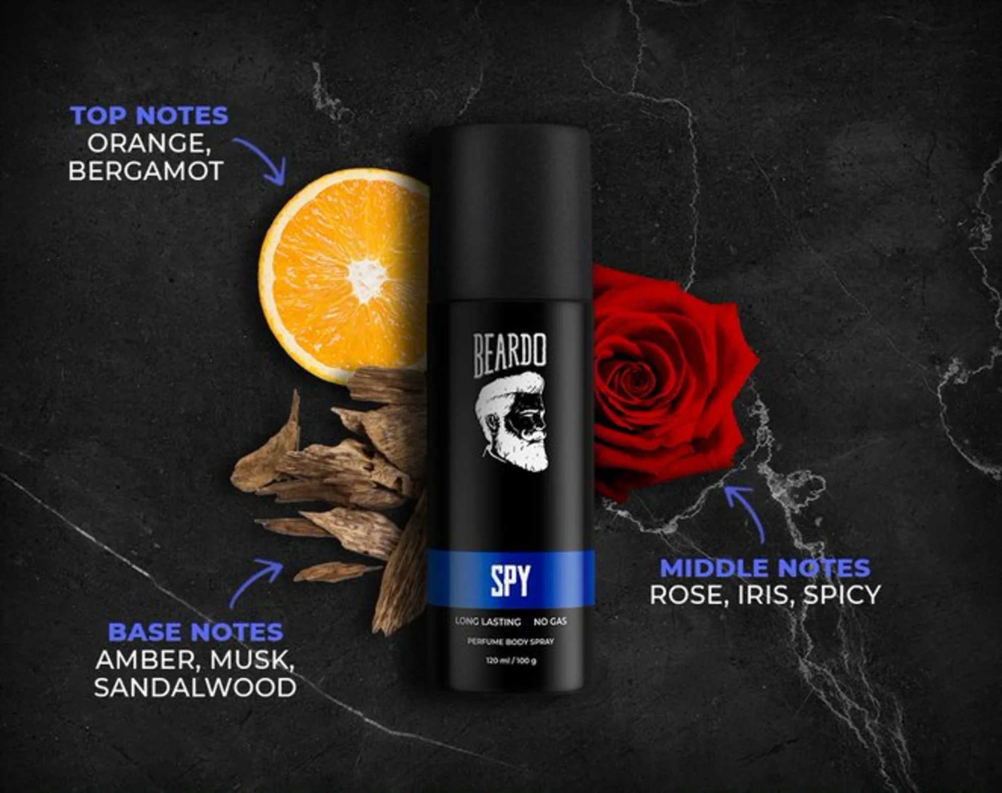 SPY Perfume Body Spray (120ml) - Image 6