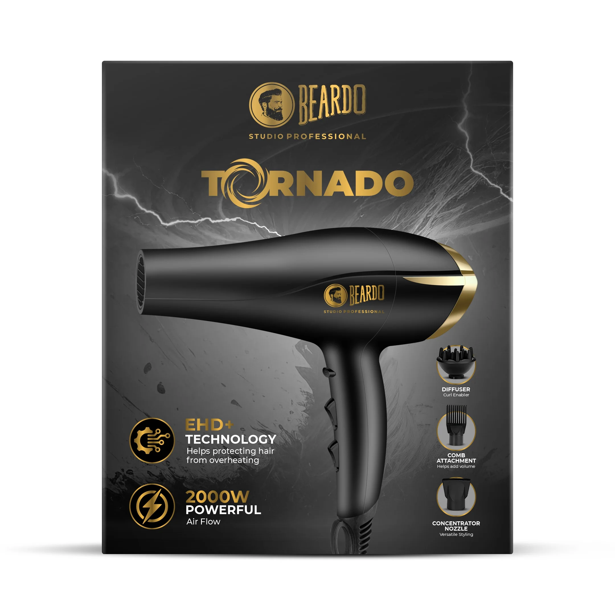 Studio Professional Tornado Hair Dryer - Image 11