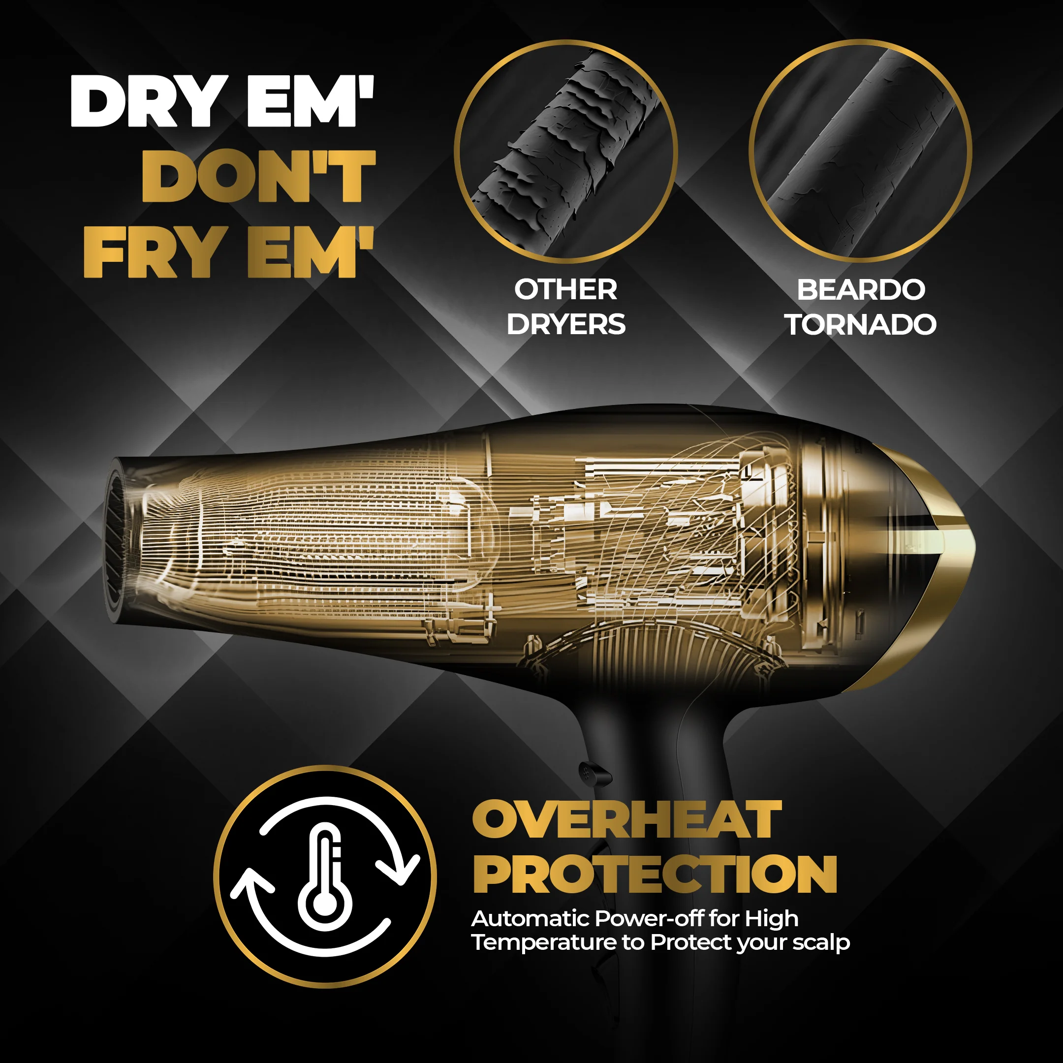 Studio Professional Tornado Hair Dryer - Image 9