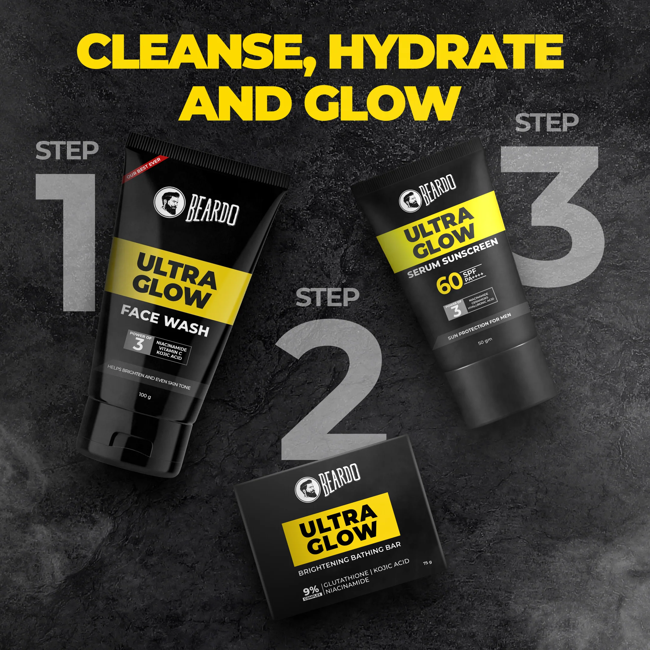 Ultraglow Facewash for Men - Image 8