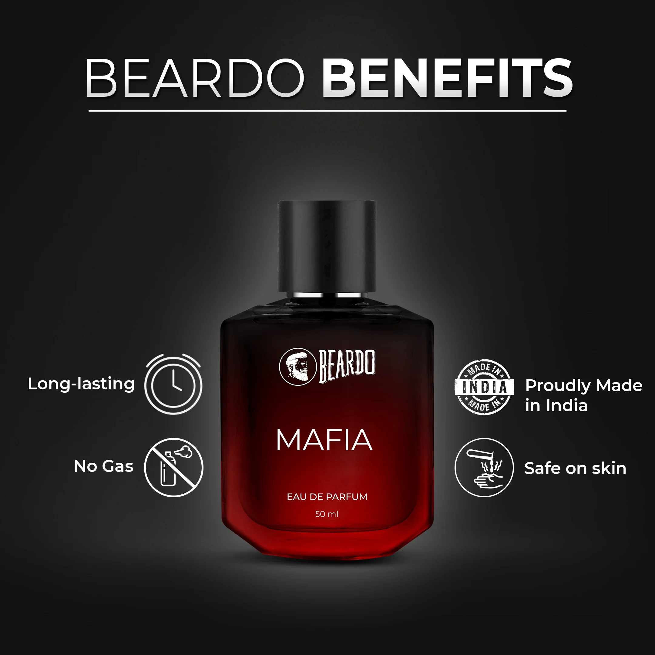 Whisky Smoke 50ml & Mafia Perfume EDP 50ml Combo - Image 12