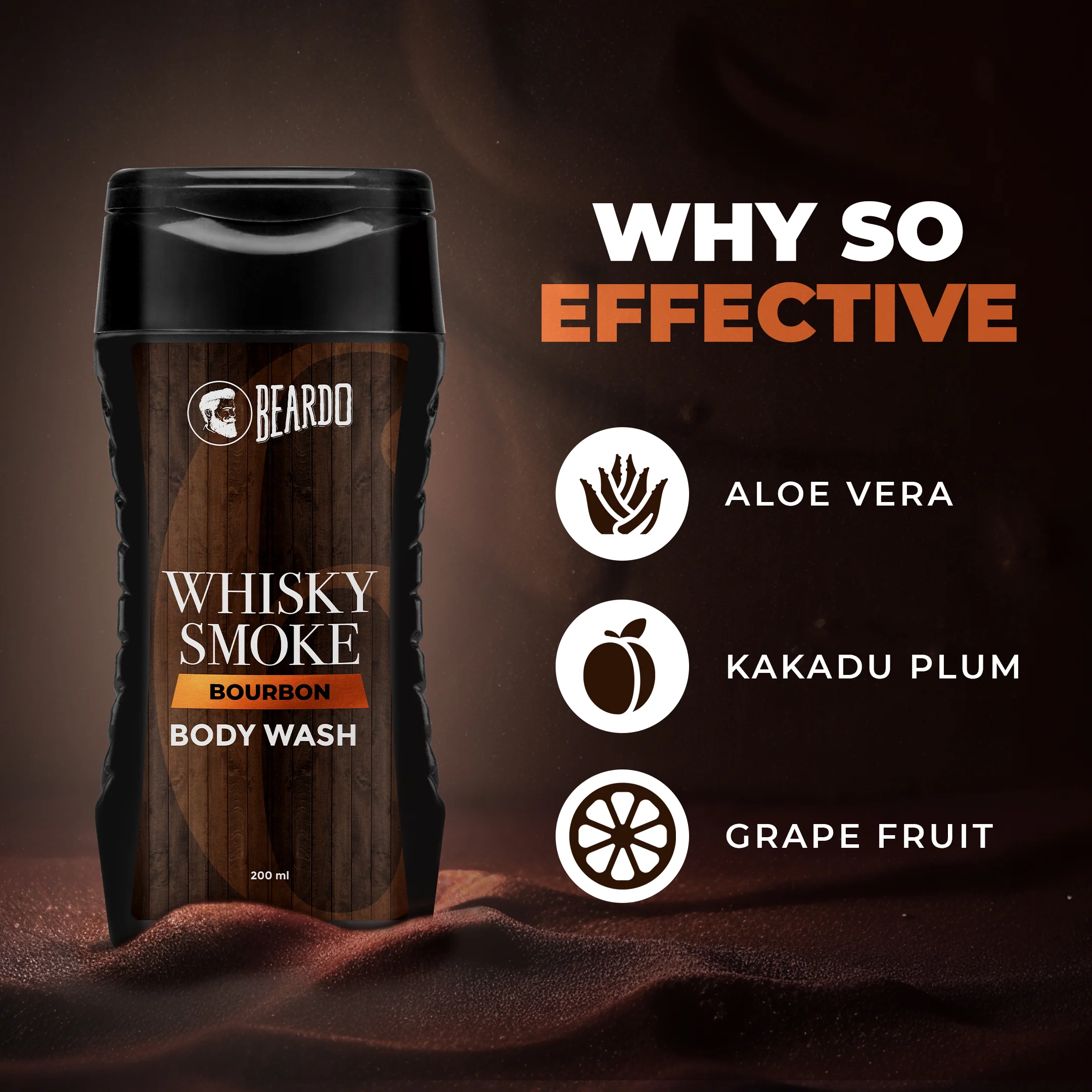 Whisky Smoke Bourbon Bodywash - Image 3