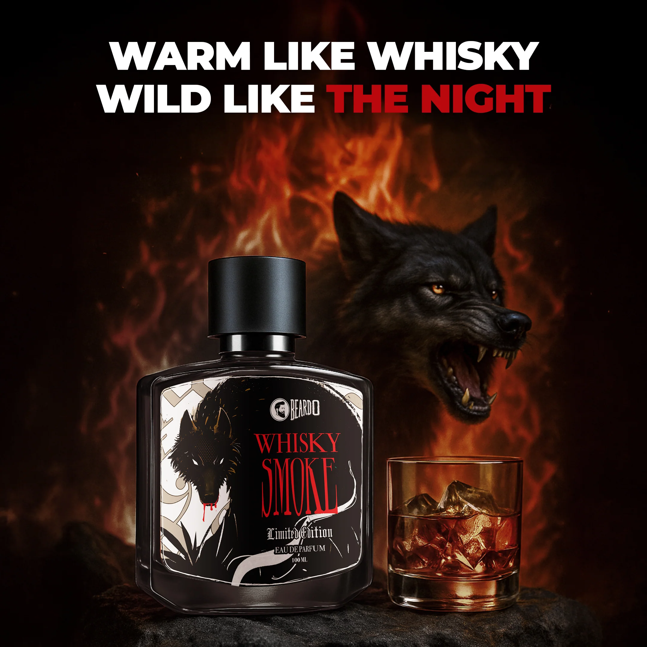 Whisky Smoke Limited Edition Perfume EDP (100ml) - Image 5