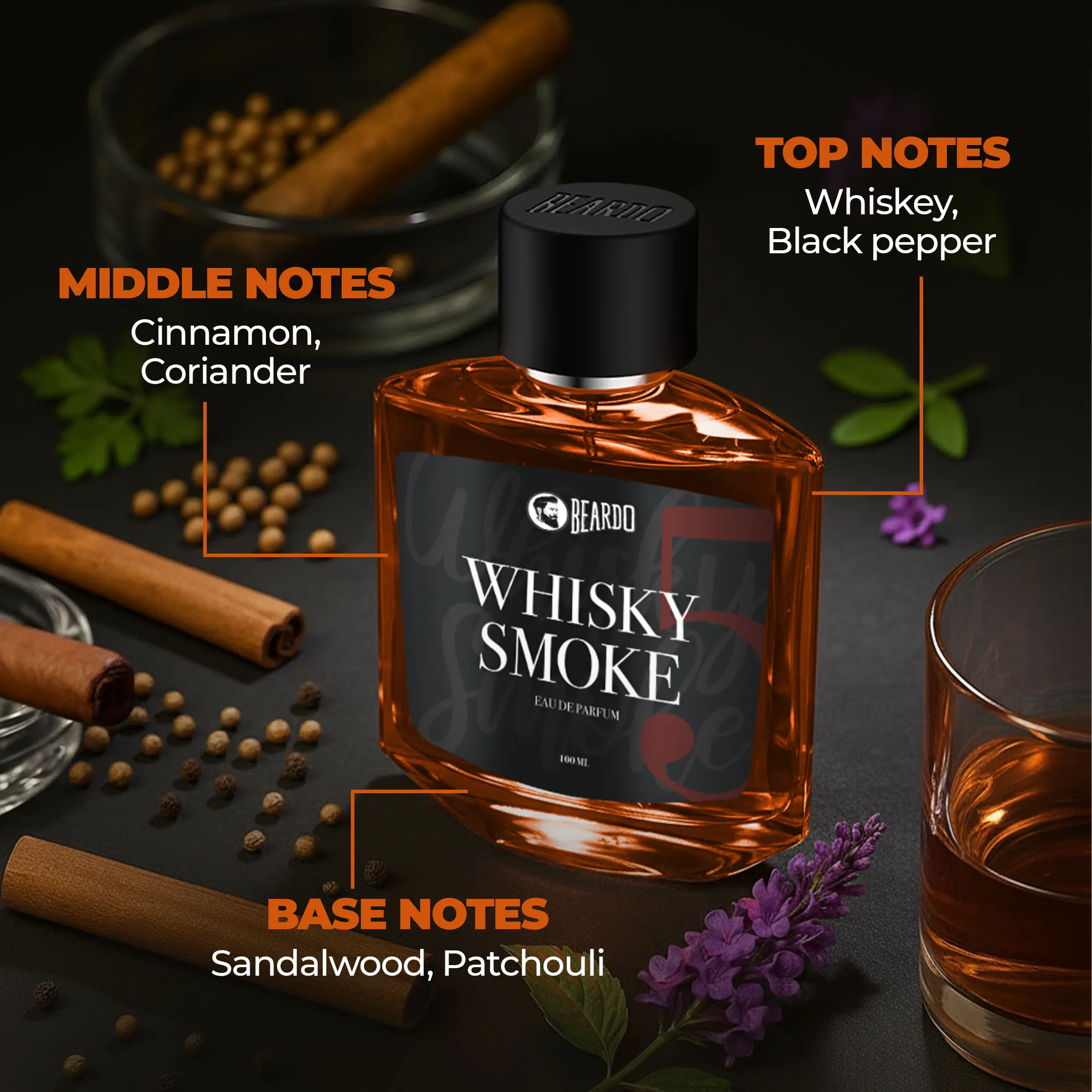 Whisky Smoke Perfume (100ml) - Image 4