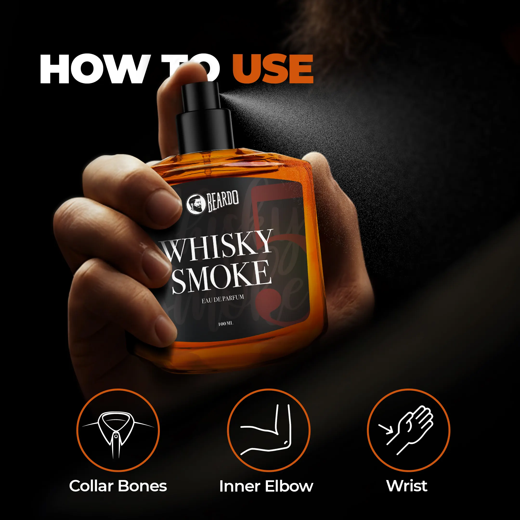Whisky Smoke Perfume (100ml) - Image 3