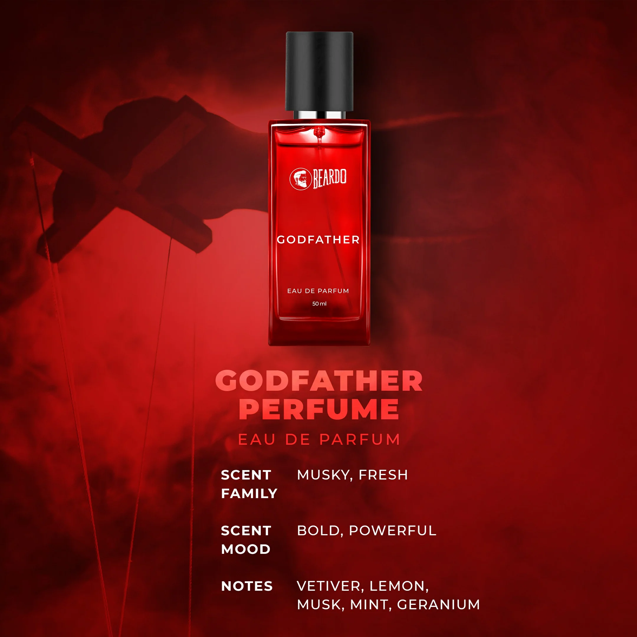 WS Bourbon 50ml & Godfather Perfume EDP 50ml Combo - Image 7