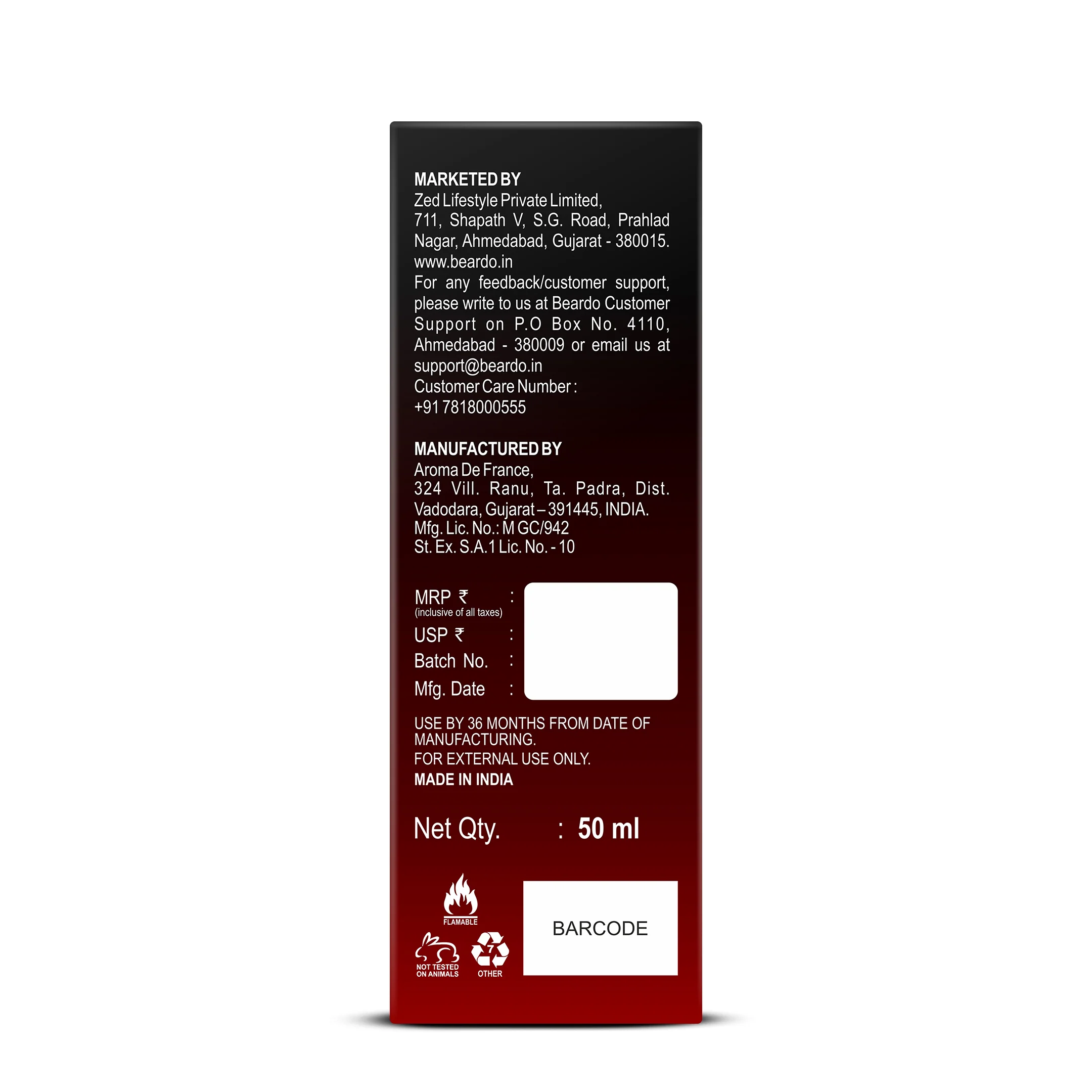 WS Bourbon 50ml & Mafia Perfume EDP 50ml Combo - Image 13