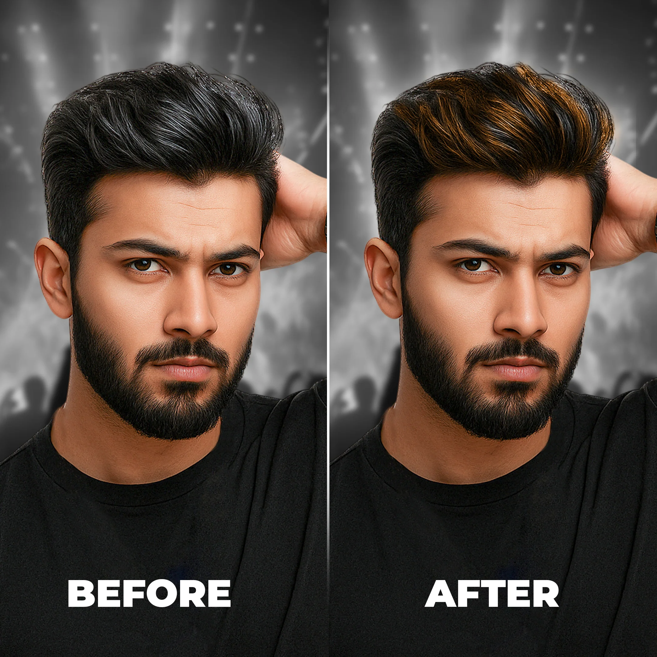 Quicky Temp Hair Color Spray Raw Copper (50ml) - Image 4