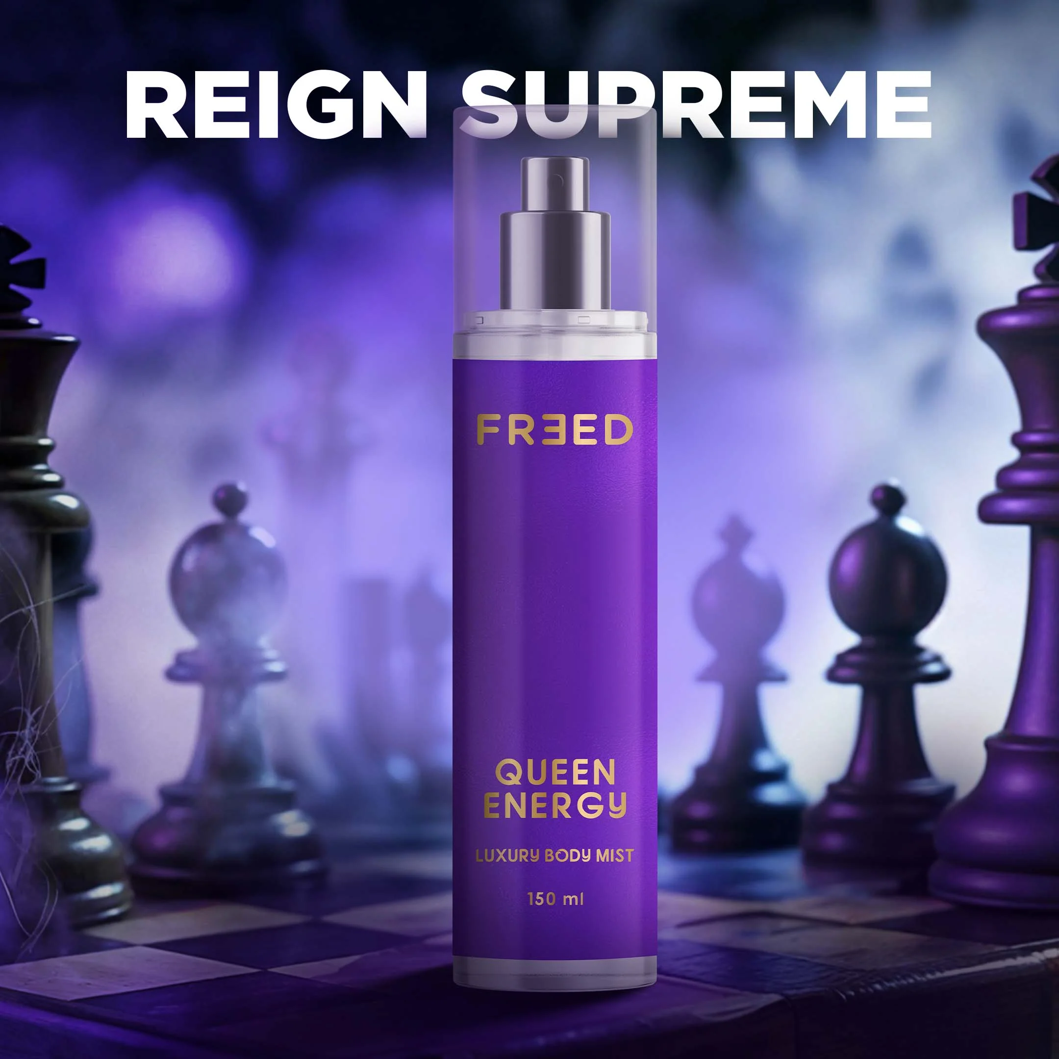 Freed Queen Energy Luxury Body Mist (150ml) - Image 4