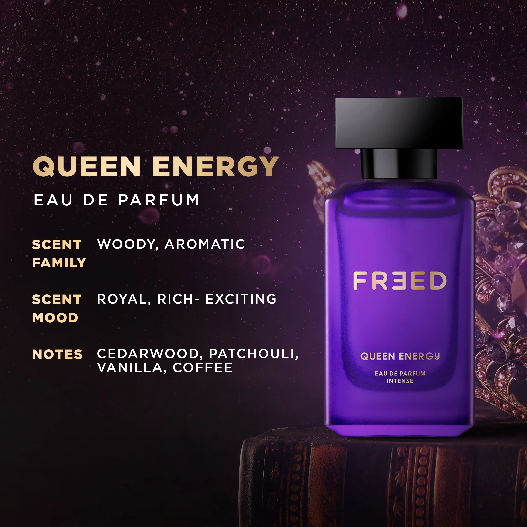 Freed Queen Energy Eau De Parfum Intense (80ml) - Image 3